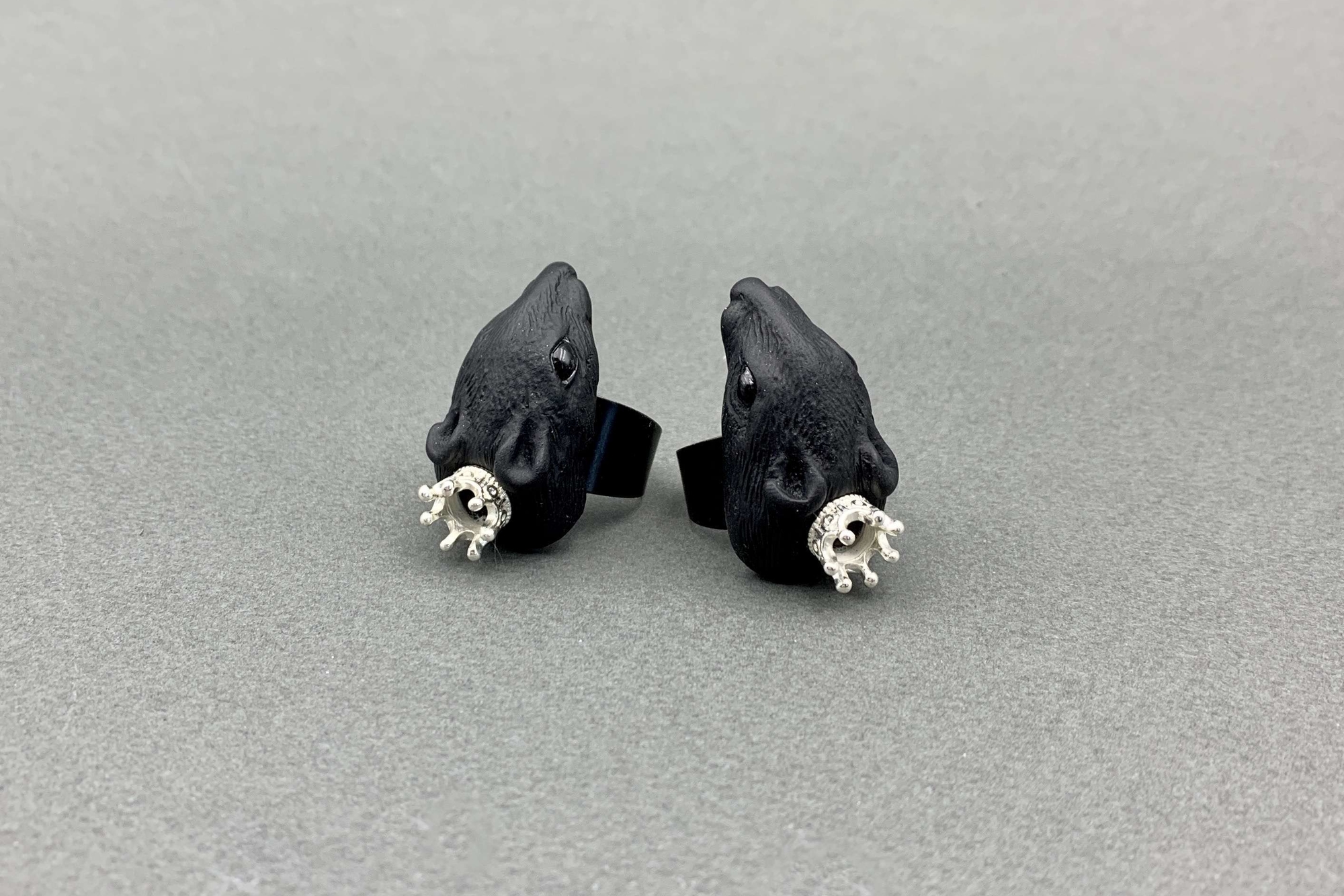 кольцо черная крыса