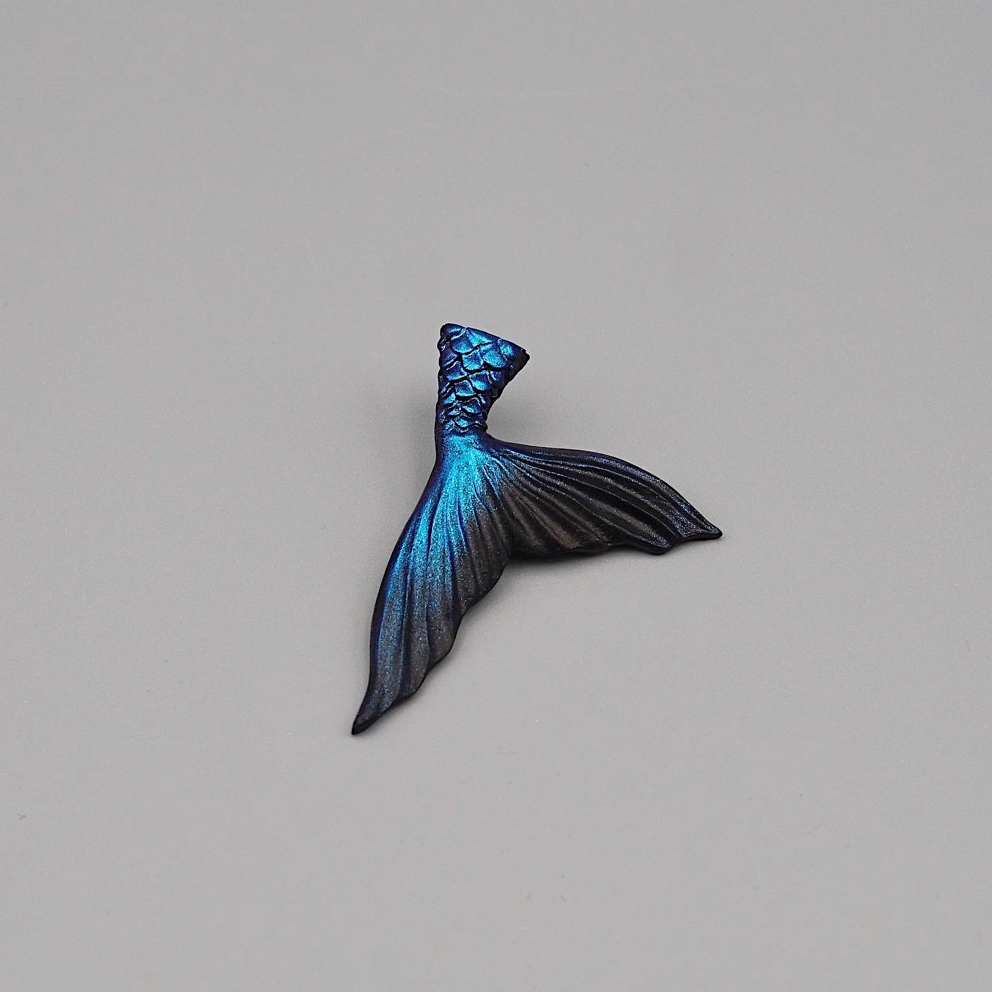 моносерьга хвост русалки