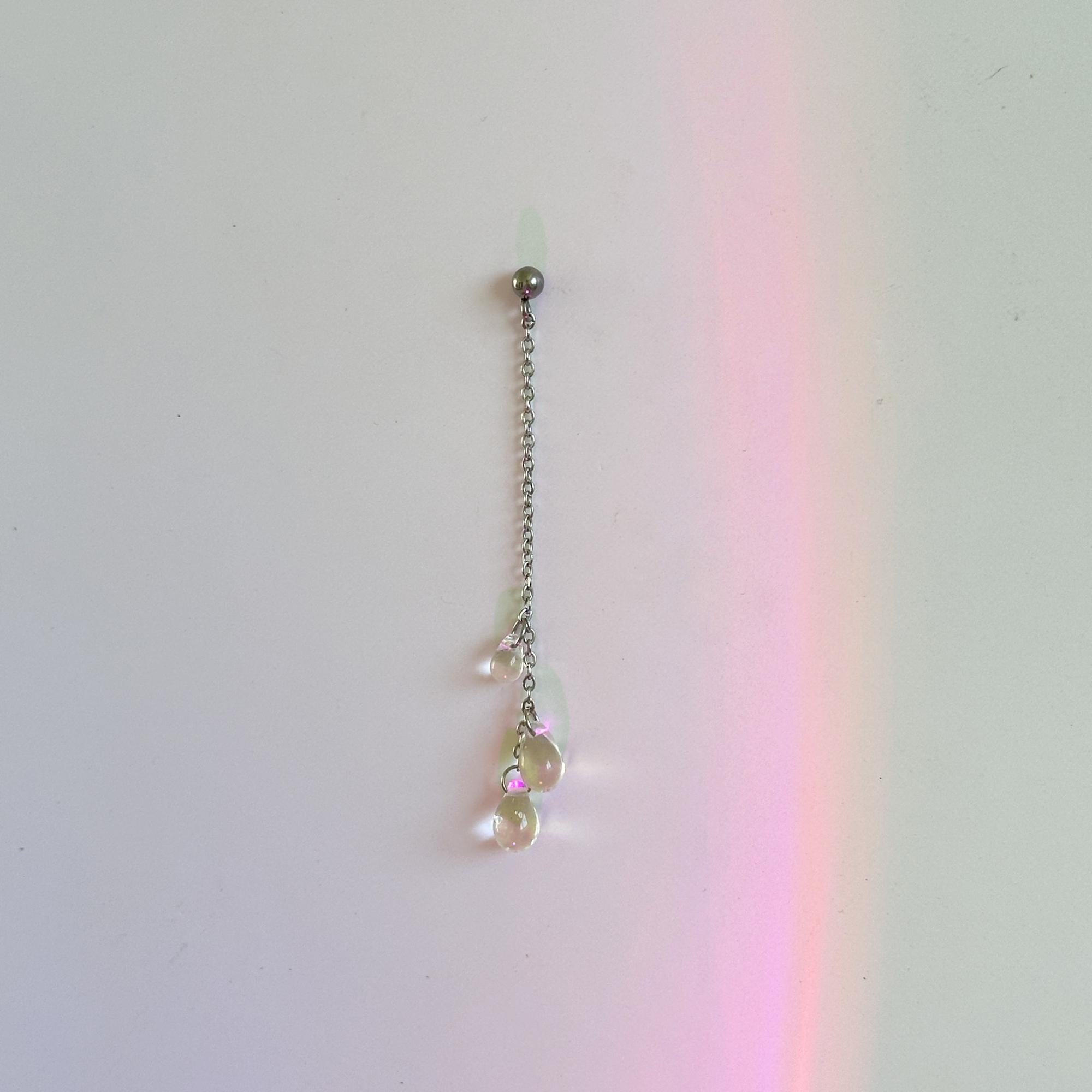 моносерьга чистые слезы