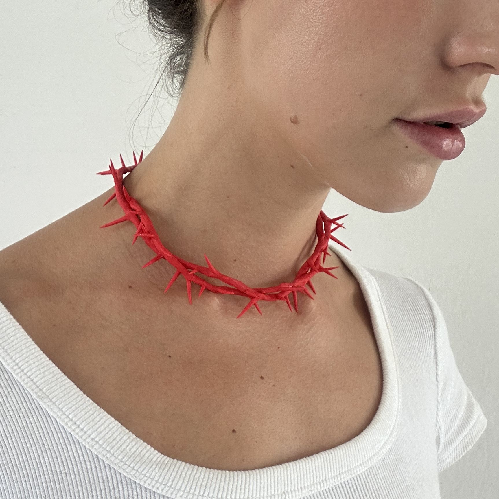 коллар двойная красная терновая ветвь