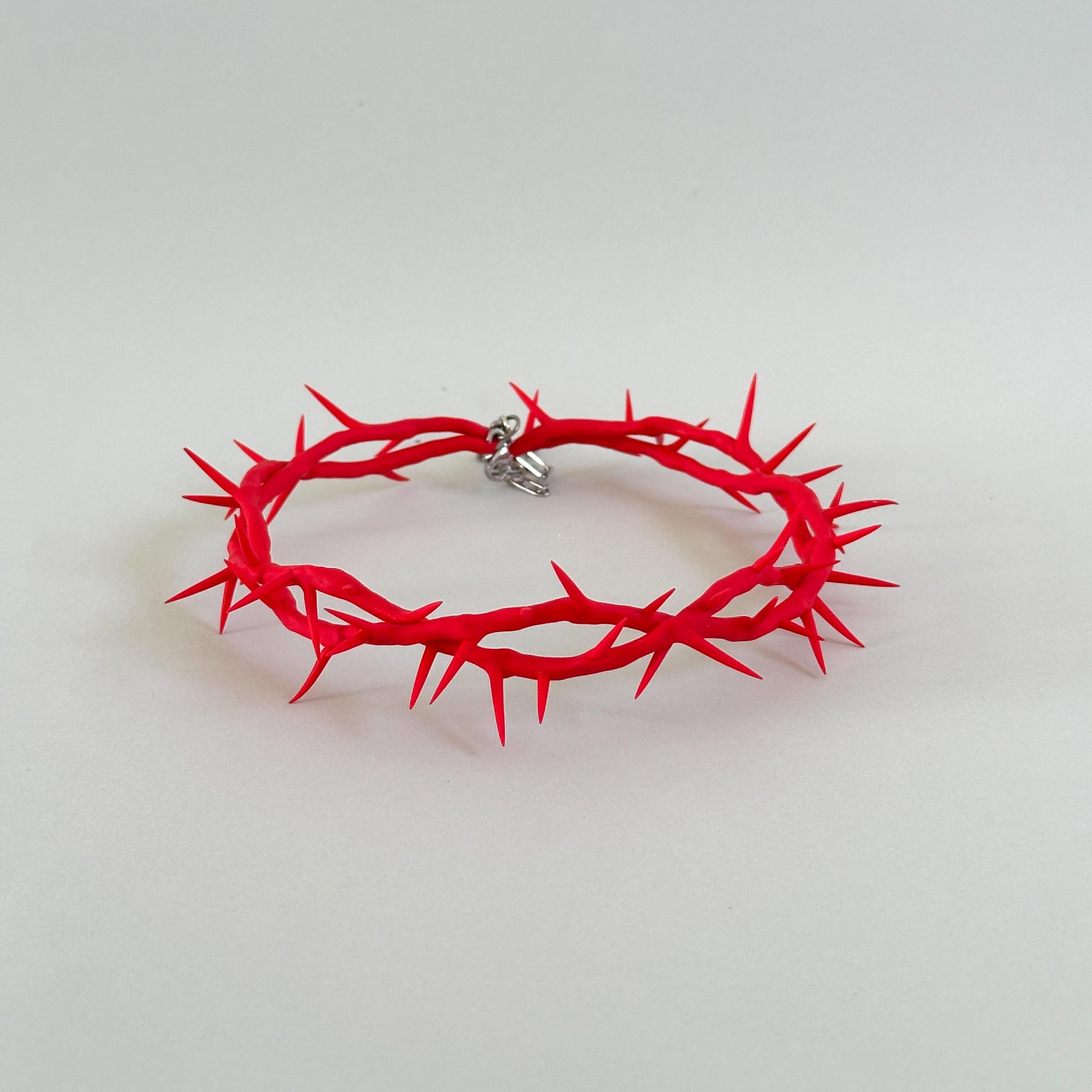 коллар двойная красная терновая ветвь