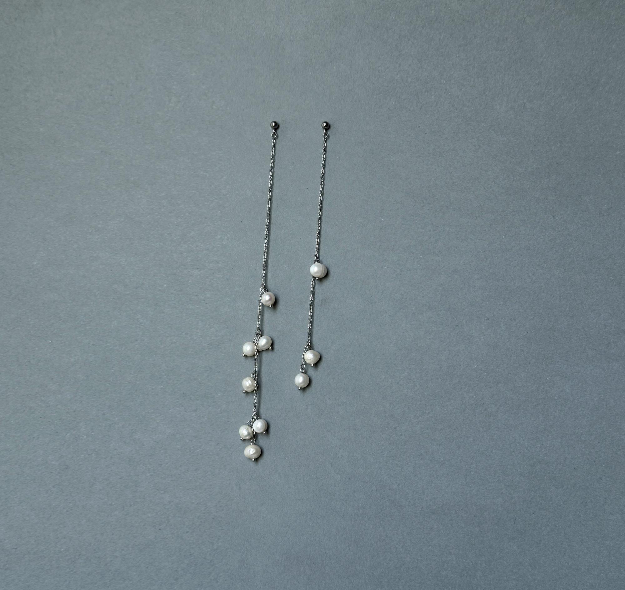 серьги с жемчугом №2