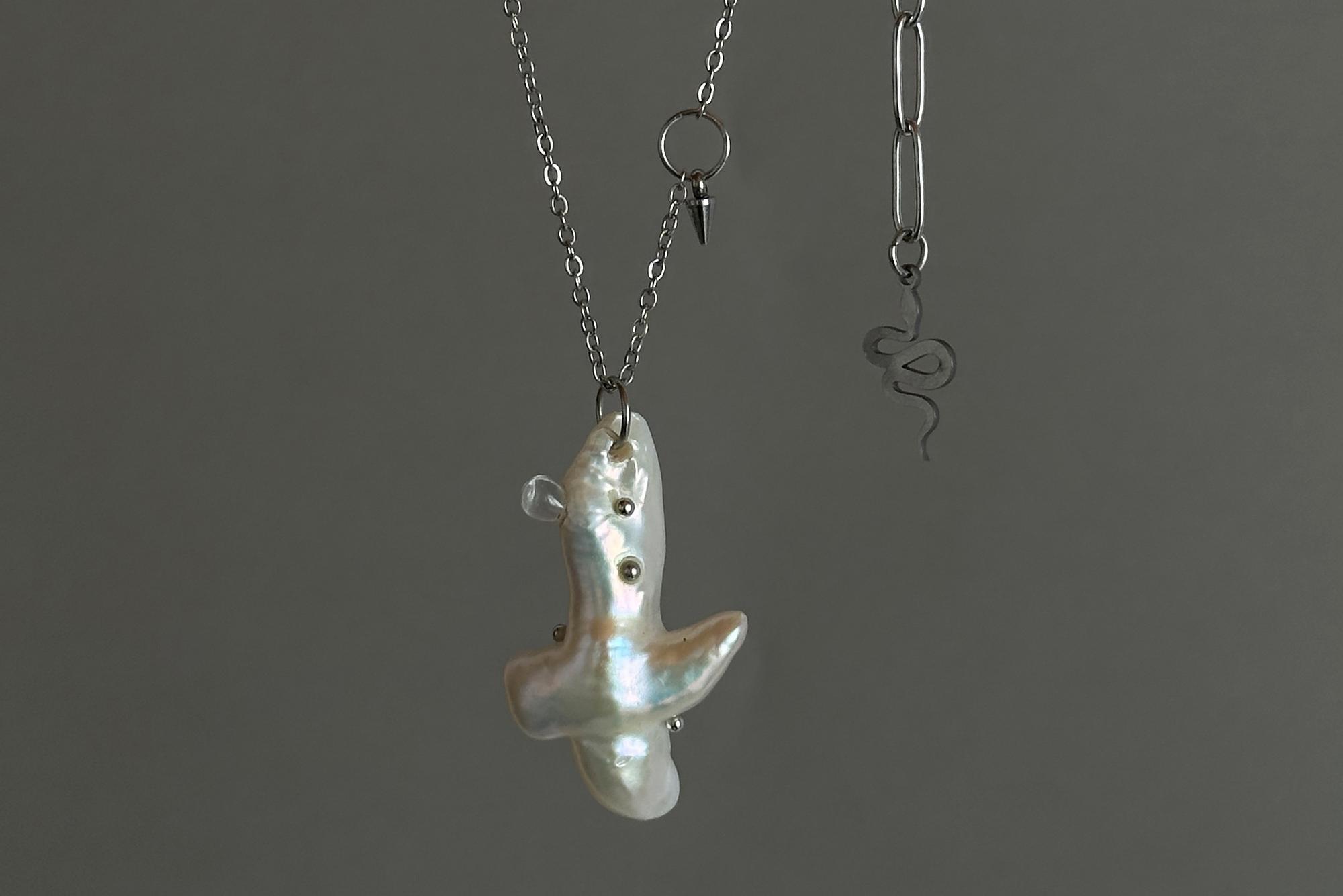 кулон жемчуг №2