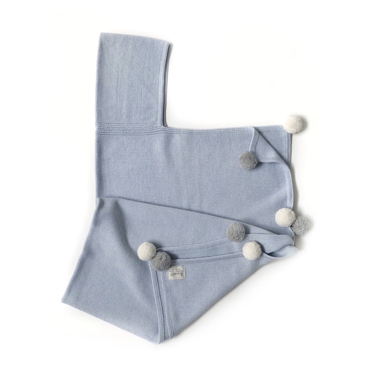 Плед вязаный CLOUD