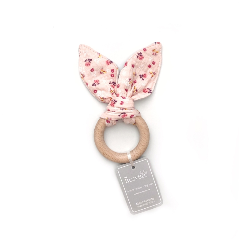 Грызунок FLORA розовый