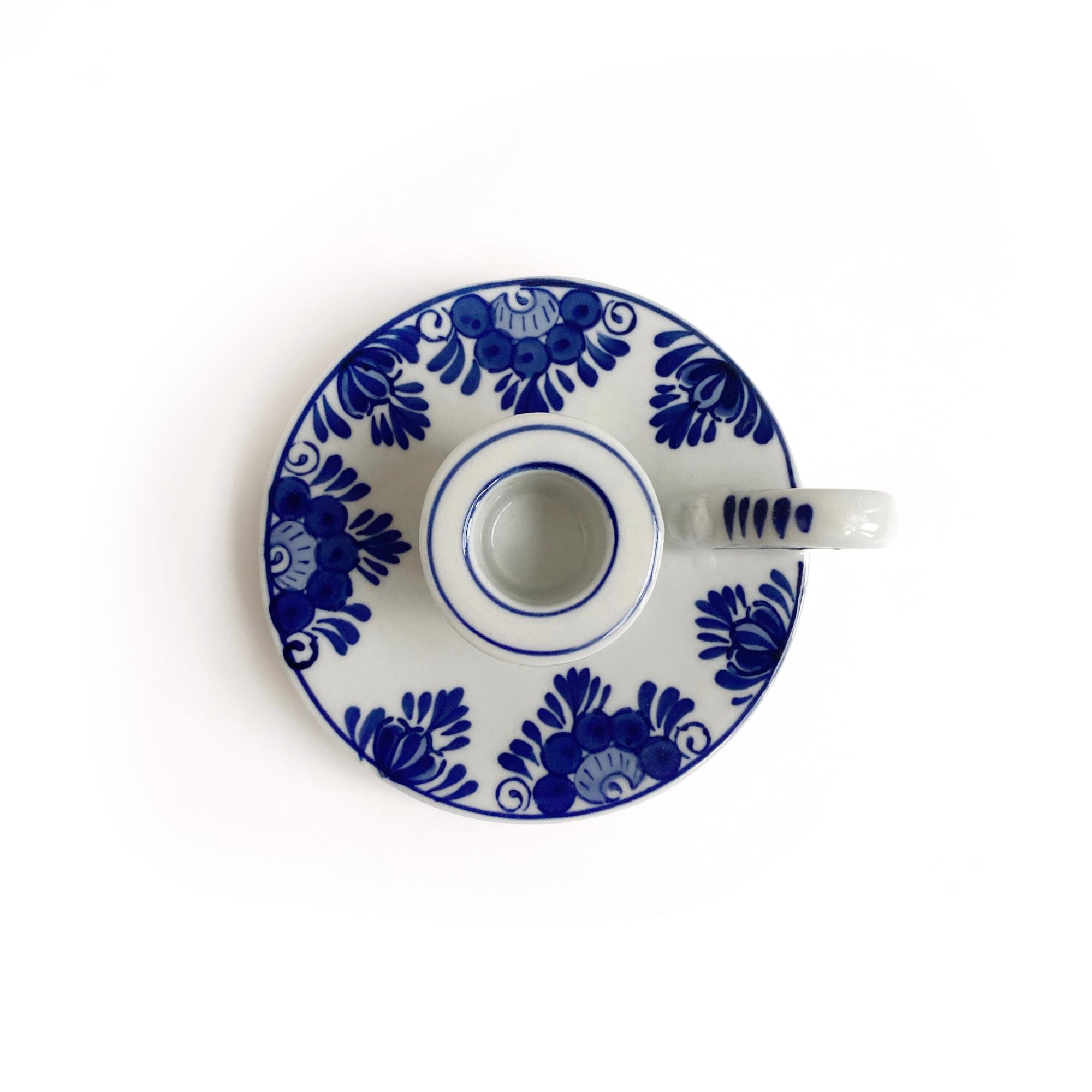Подсвечник с ручкой Delft