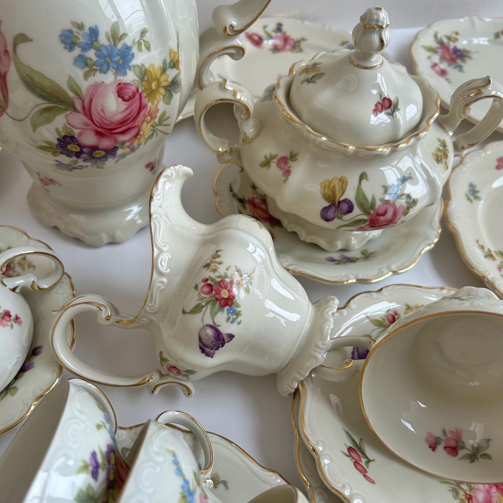 ЧАЙНЫЕ ПАРЫ и ТРИО > Чайное трио Rosenthal Pompadour купить в интернет-магазине