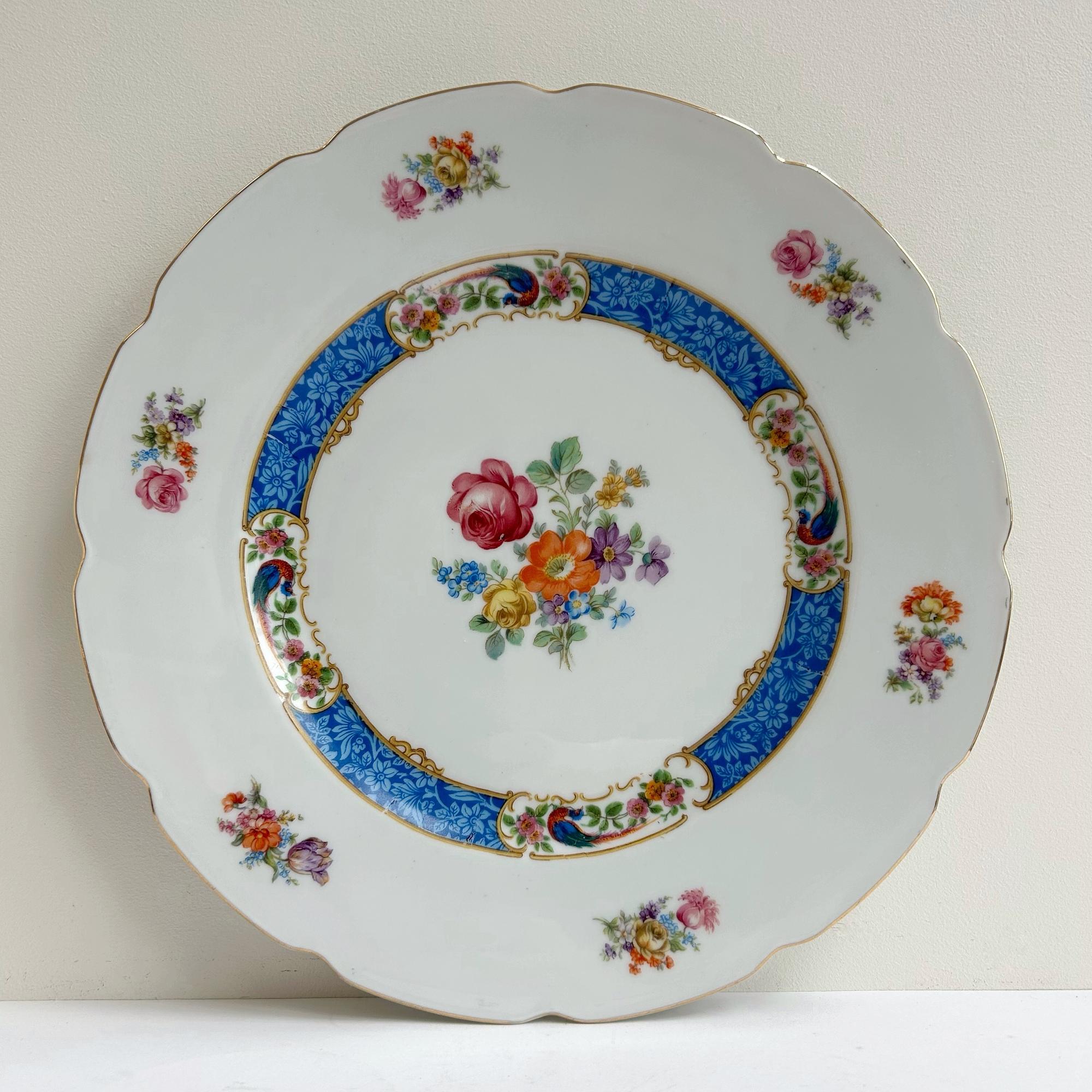 Большое круглое блюдо Schumann