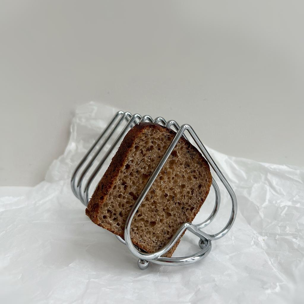 Подставка для тостов в форме сердца