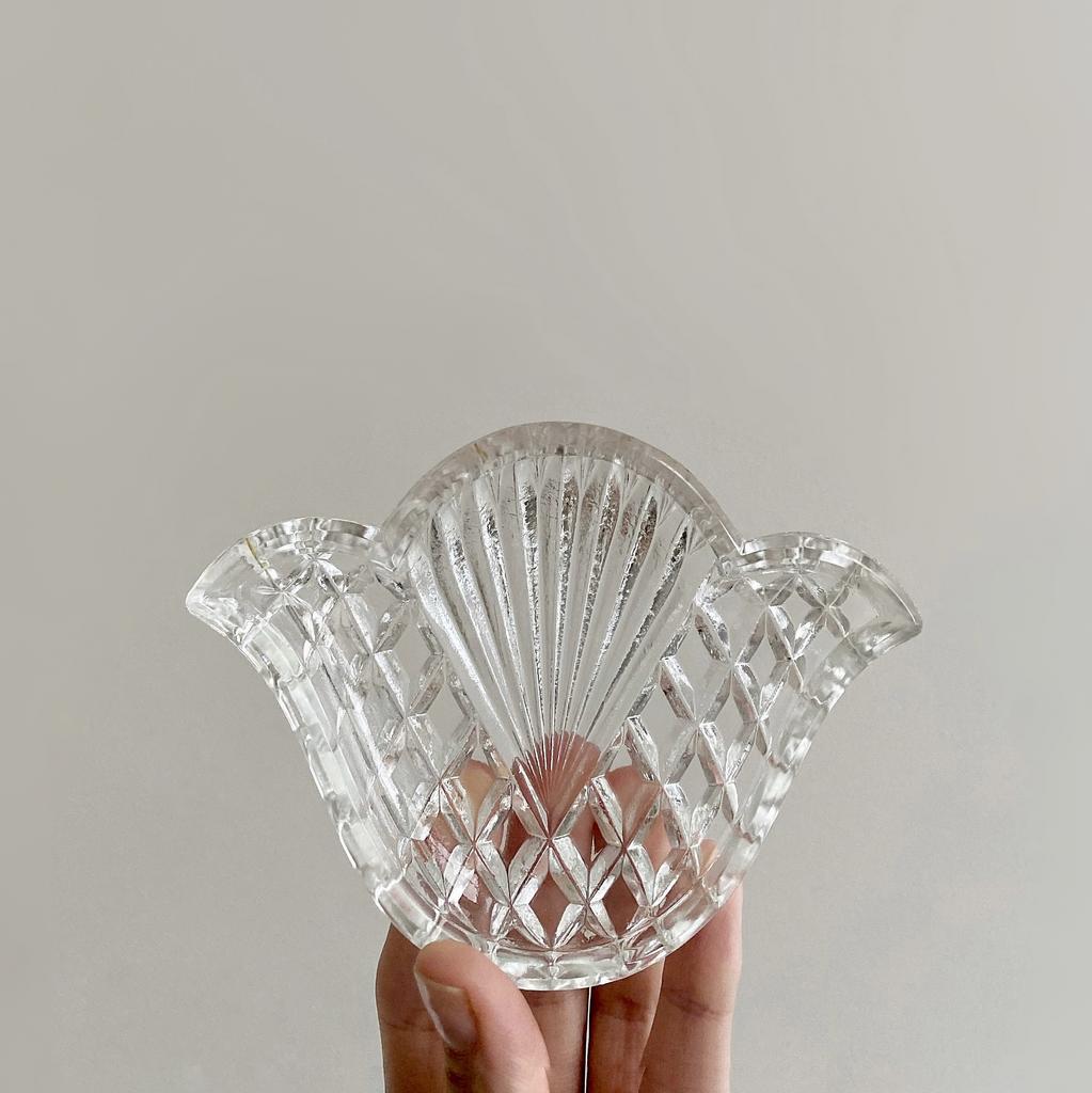 Хрустальная розетка «Лилия»