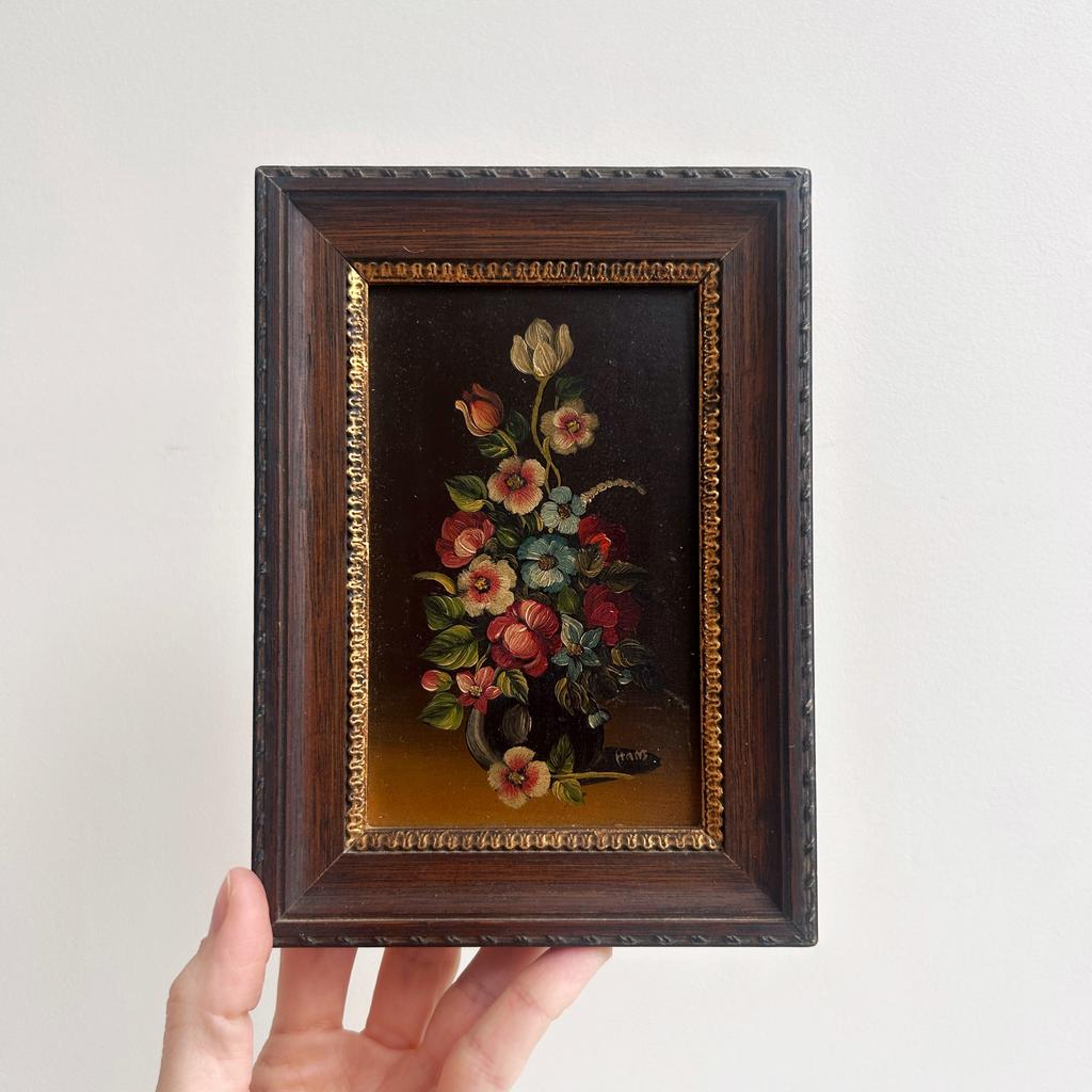 Картина маслом в прямоугольной раме, Италия