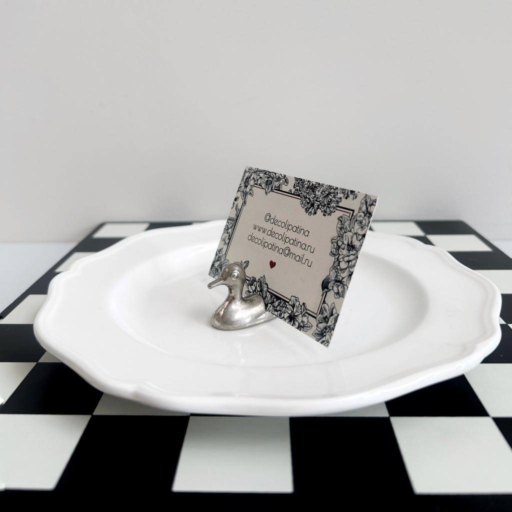 Подставка для карточек или визиток «Уточка»