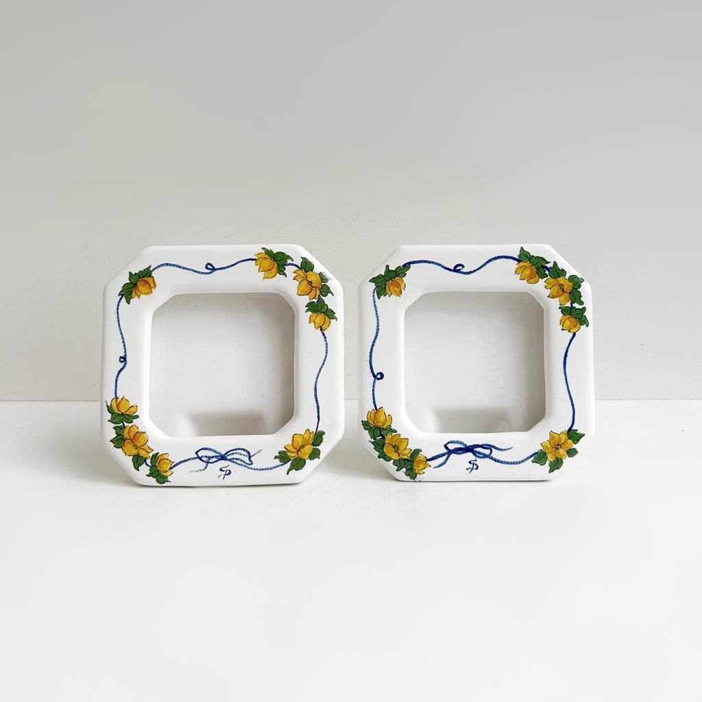 Рамка из фарфора ручной работы