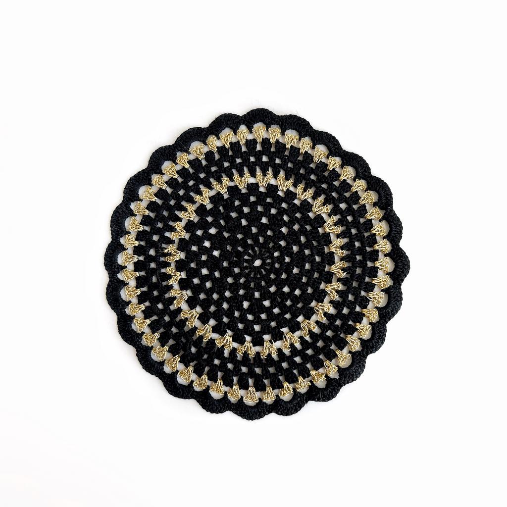 Салфетка-костер ручной работы