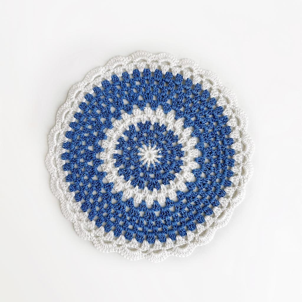 Салфетка-костер ручной работы