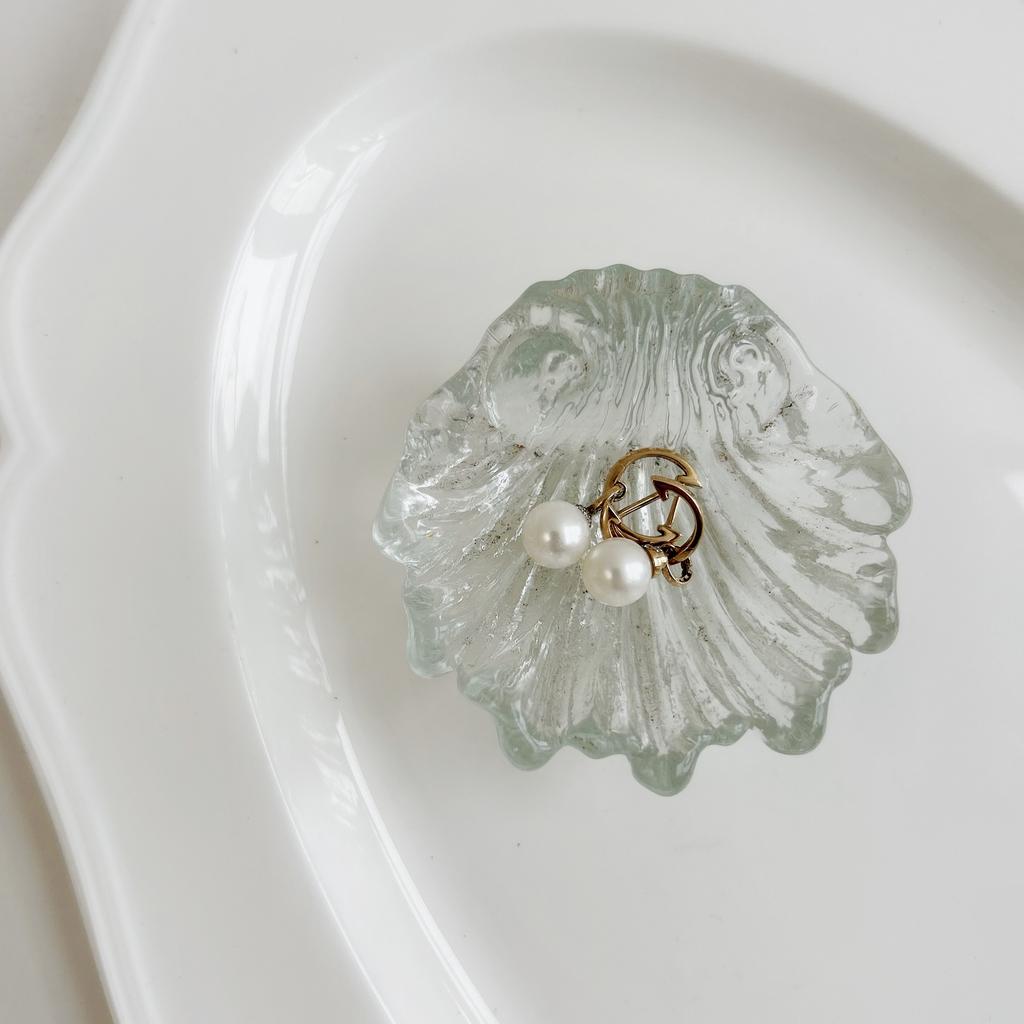 Небольшая ракушка из стекла