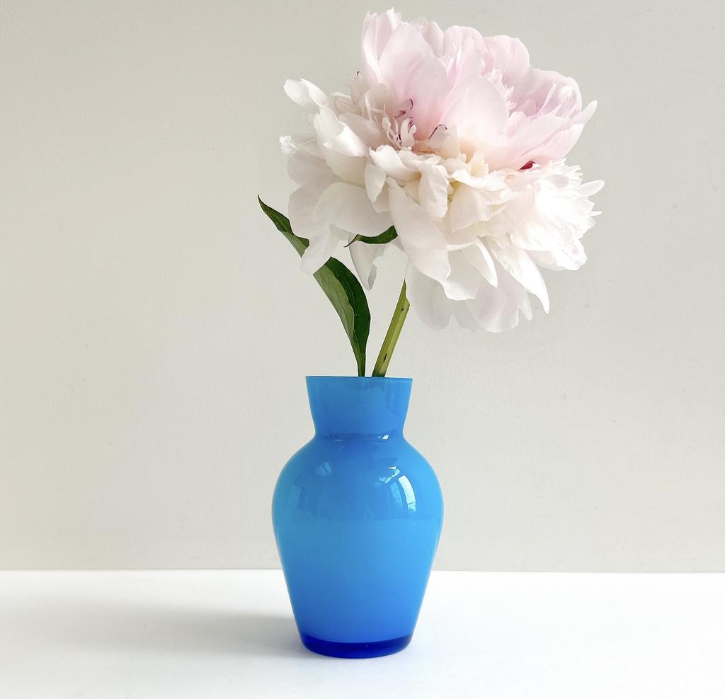 Вазочка из двойного стекла