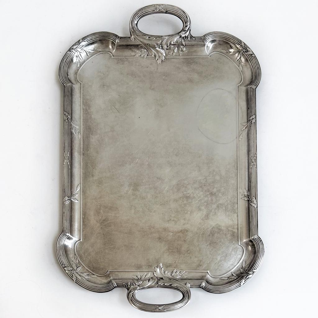 Старинный французский поднос