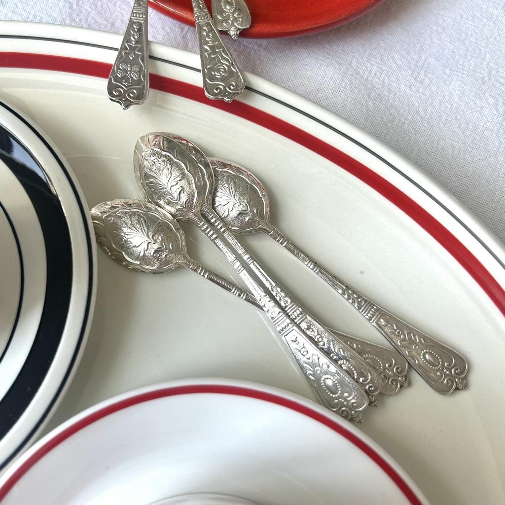 Ложечка фигурная с двусторонним узором, Швеция