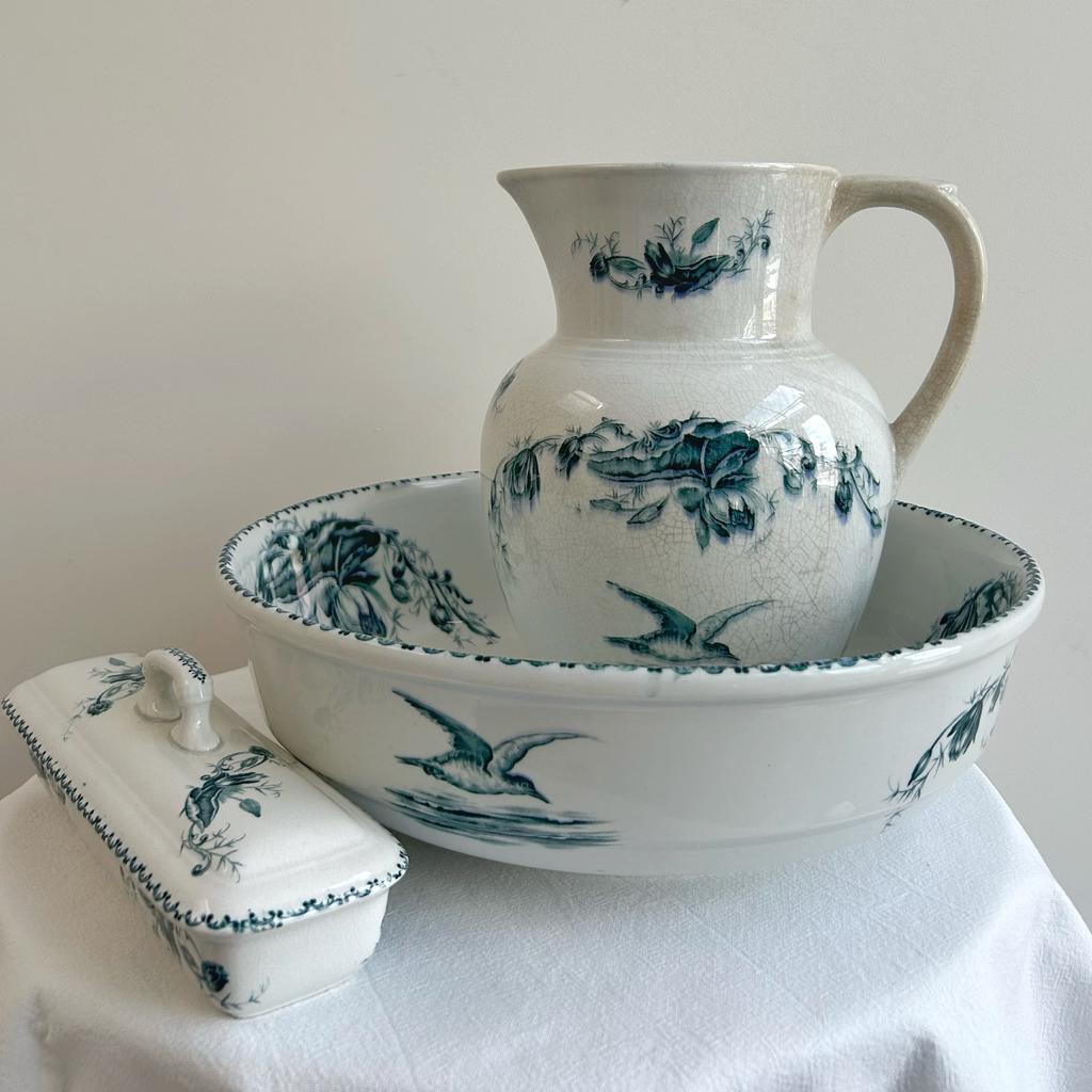 Старинный набор для умывания, 1898