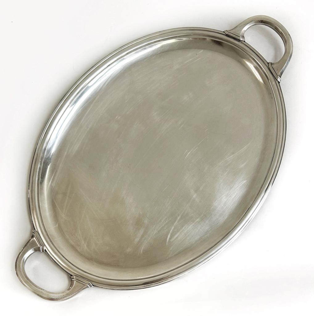 Лаконичный коллекционный поднос с ручками, Франция