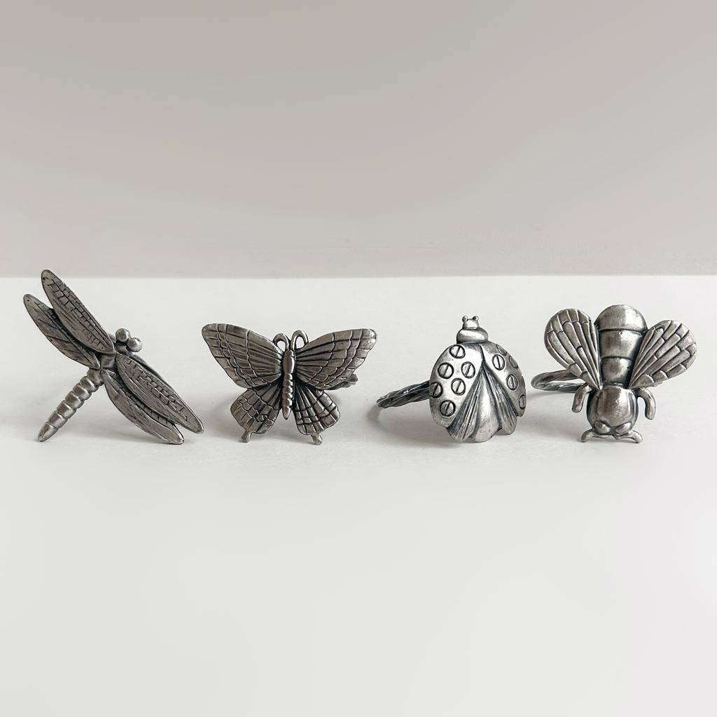 Набор из 4х колец для салфеток, Франция