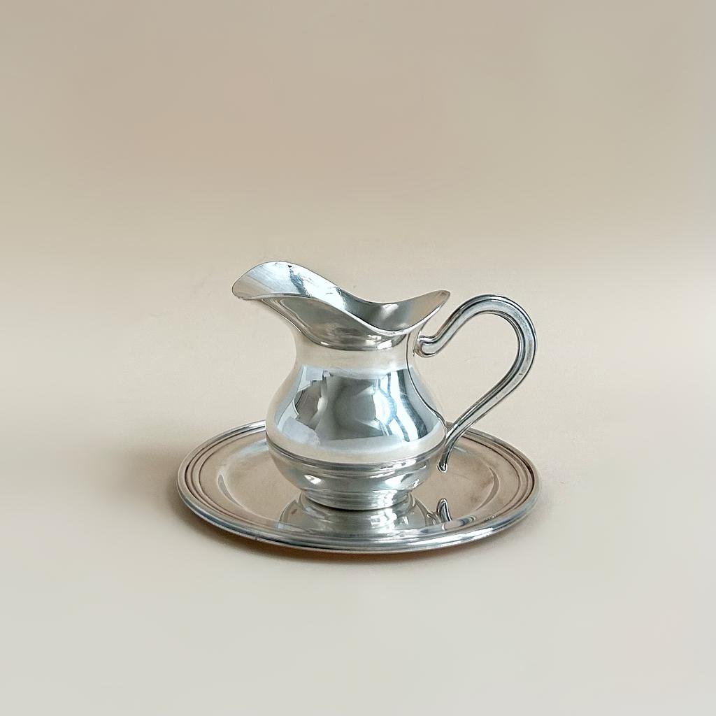 Сет сливочник на подставке, Италия