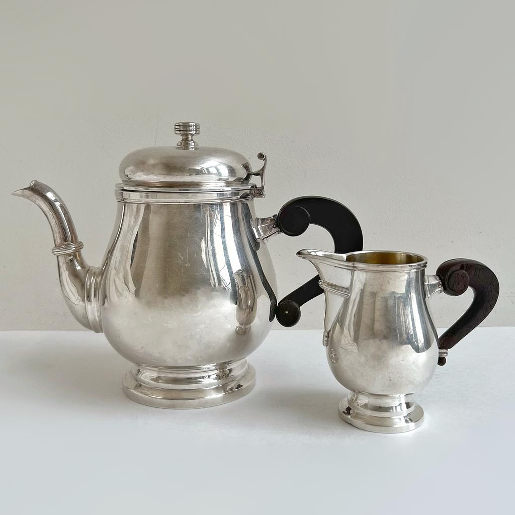 Сет чайник и сливочник, Франция