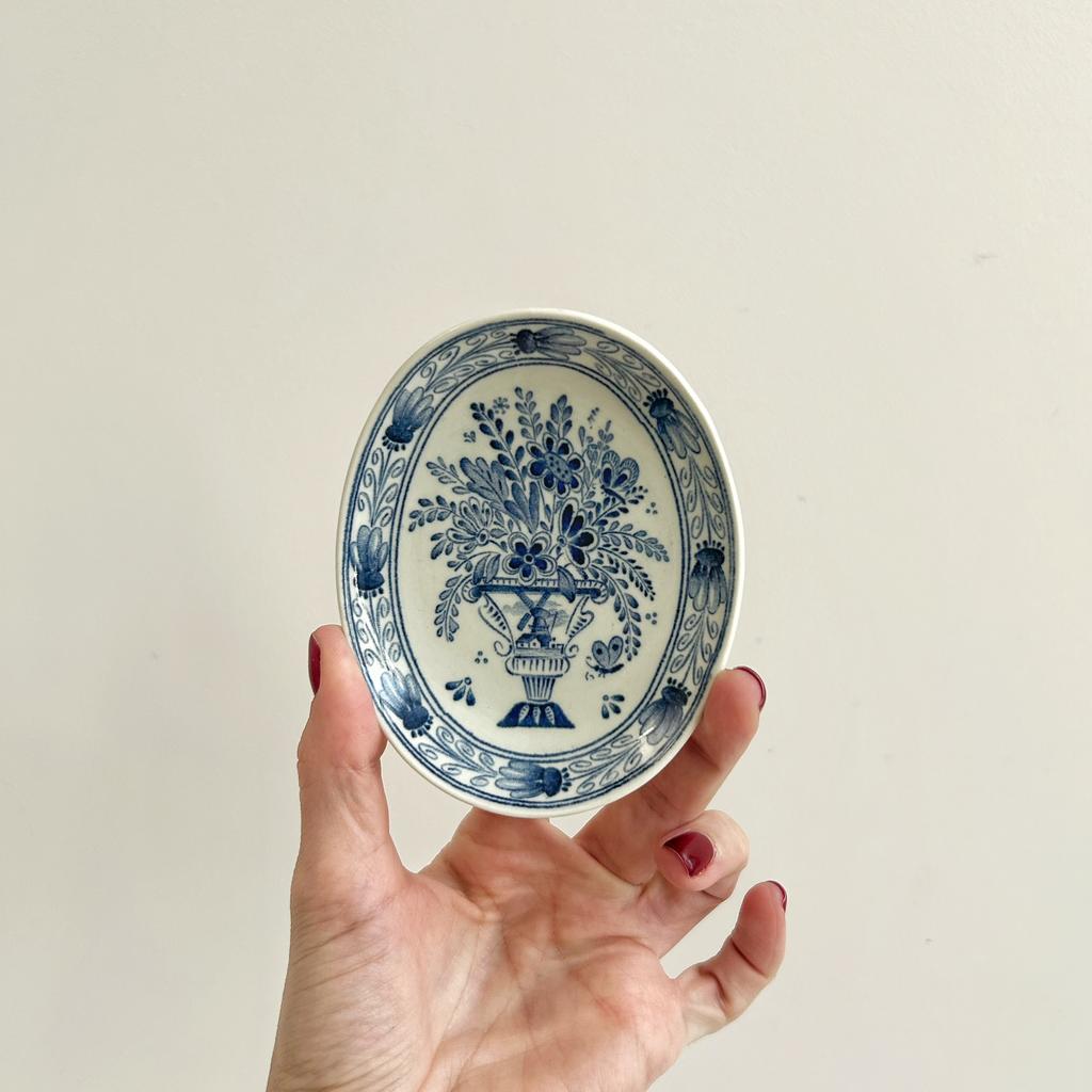 Миниатюрная тарелочка Delft