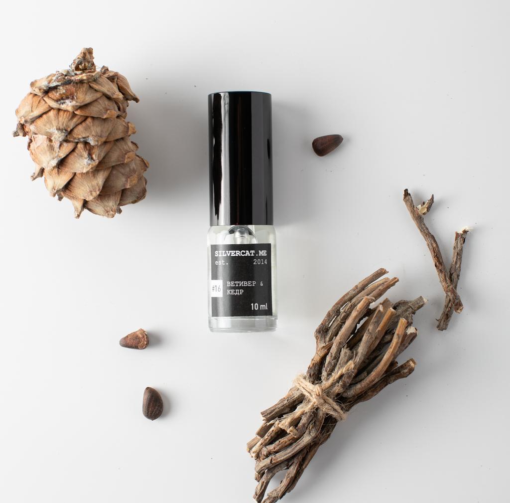 Духи №16 «Ветивер & кедр»