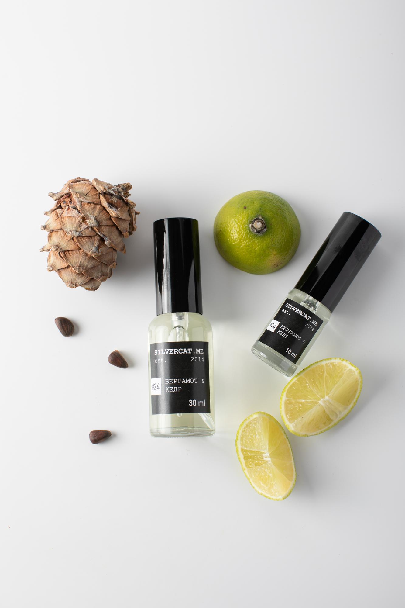 Духи №24 «Бергамот & кедр»