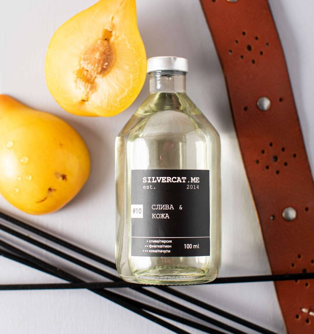 Аромадиффузор №10 «Слива & кожа»