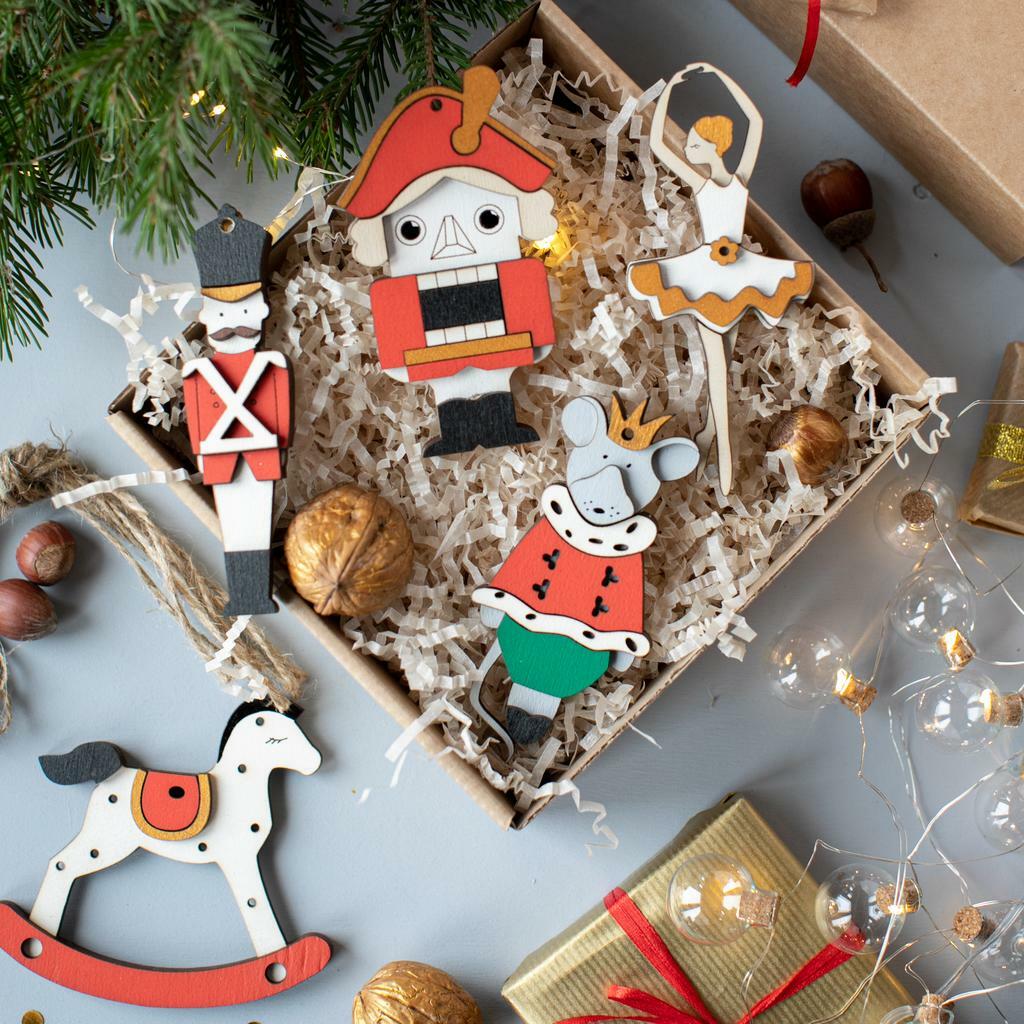 Набор елочных игрушек «Щелкунчик»