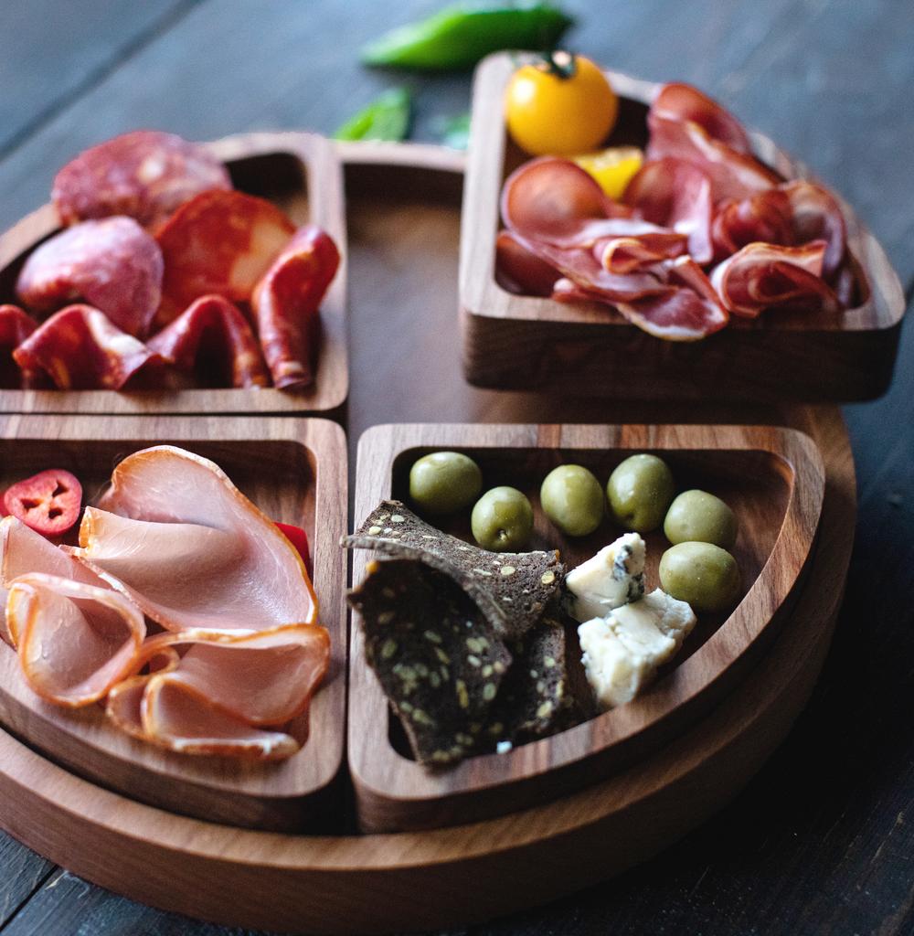 Разборная менажница без мозаики