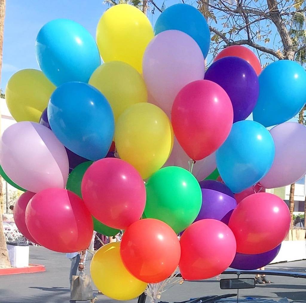 Воздушный шар однотонный 12"