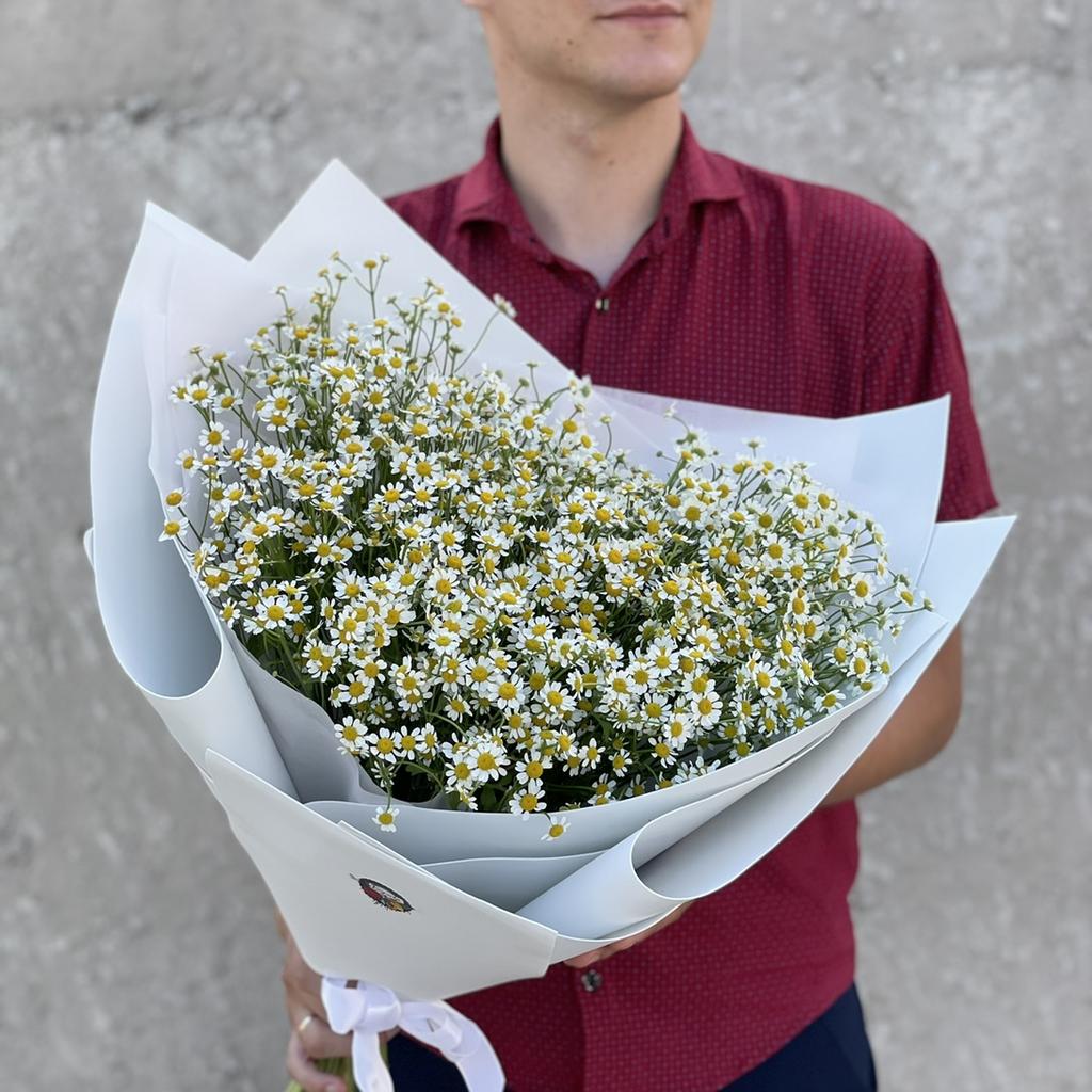 Букет «Пышные Ромашки»
