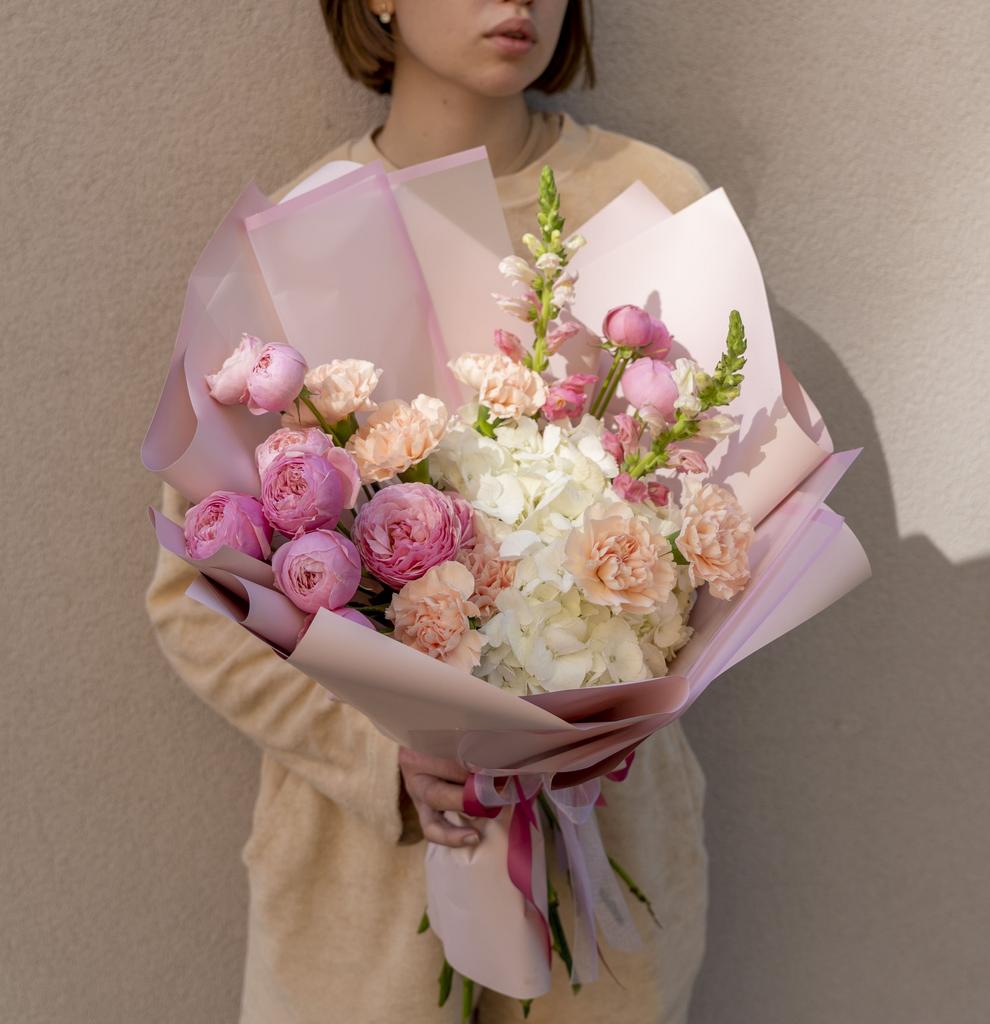 Букет "Лебединое озеро"