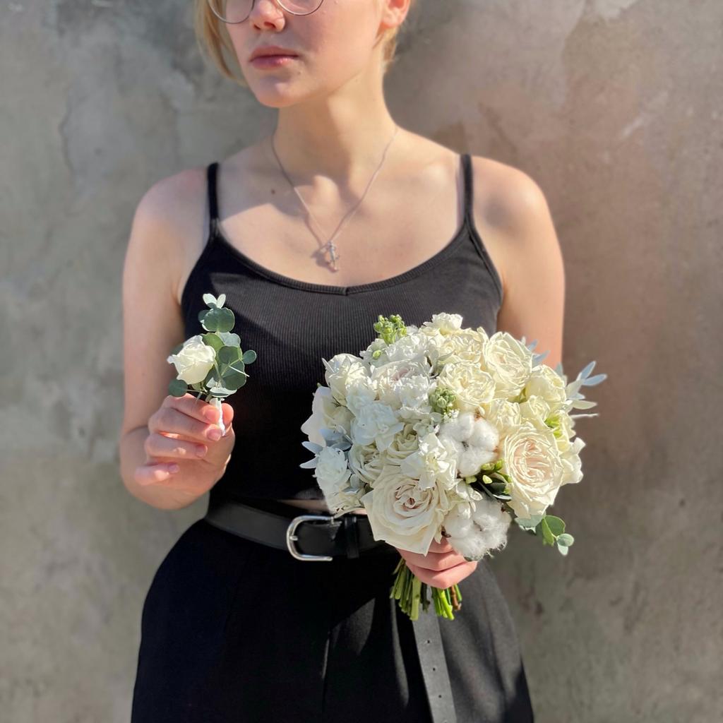 Букет невесты "Snow White"