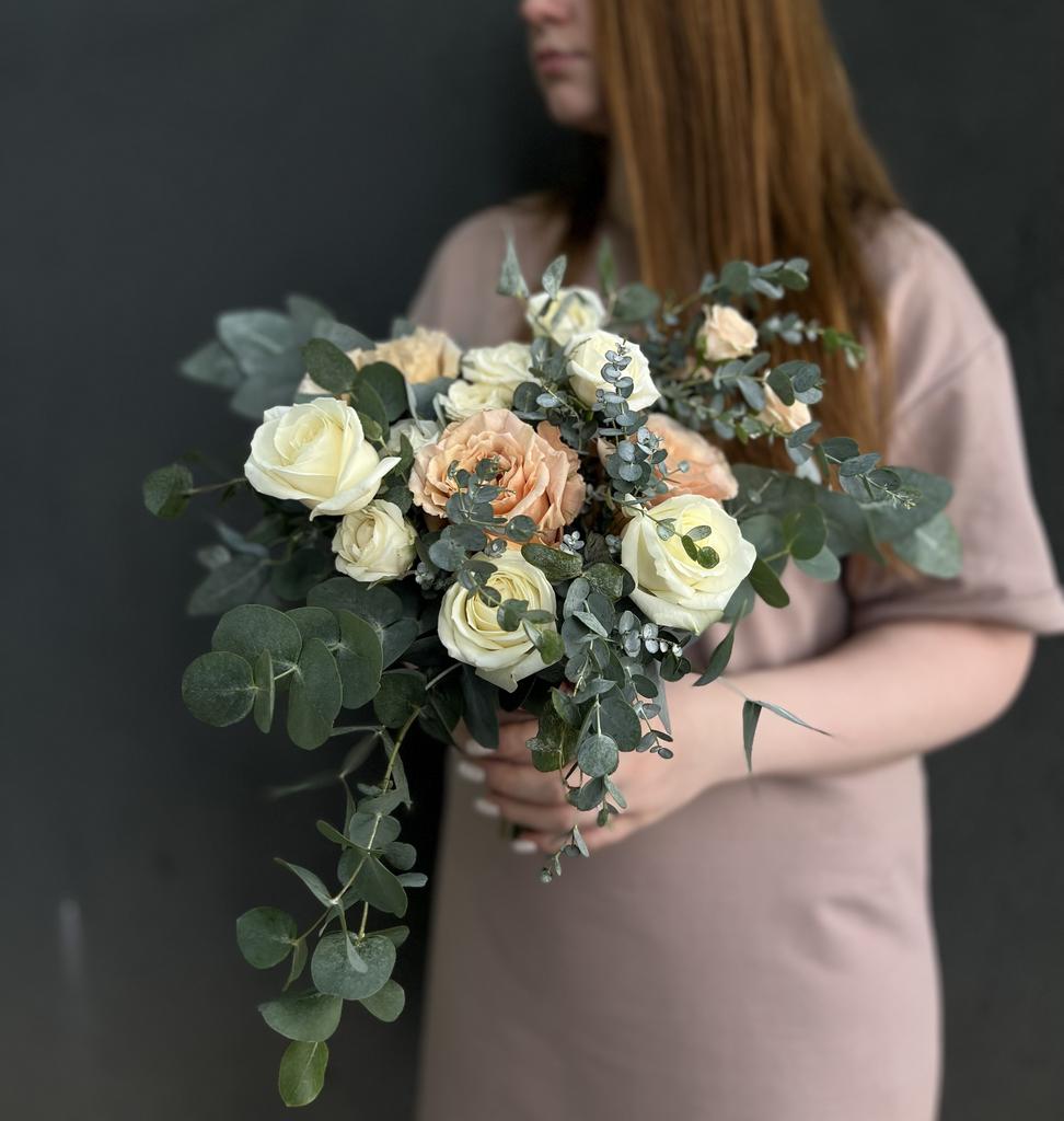 Букет невесты «Peach»