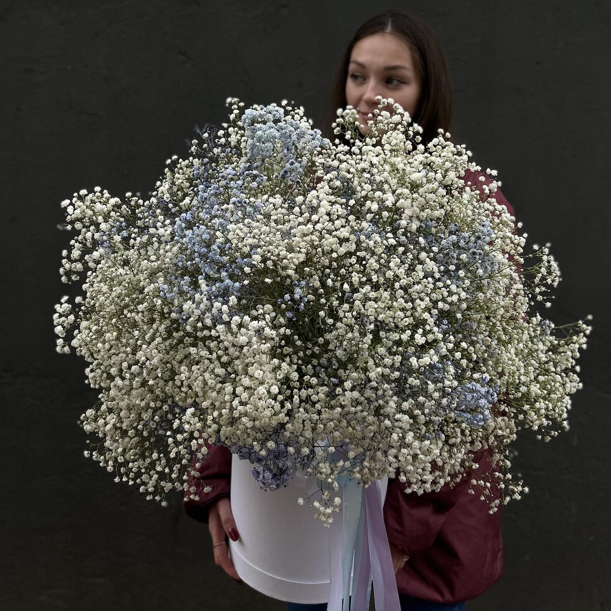 Композиция «Снежная гипсофила»