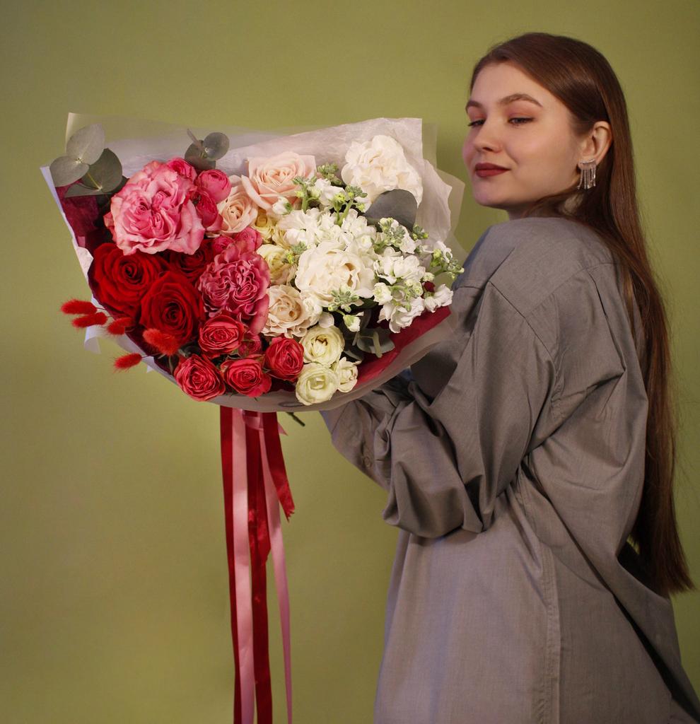 Букет «Леди Роуз»