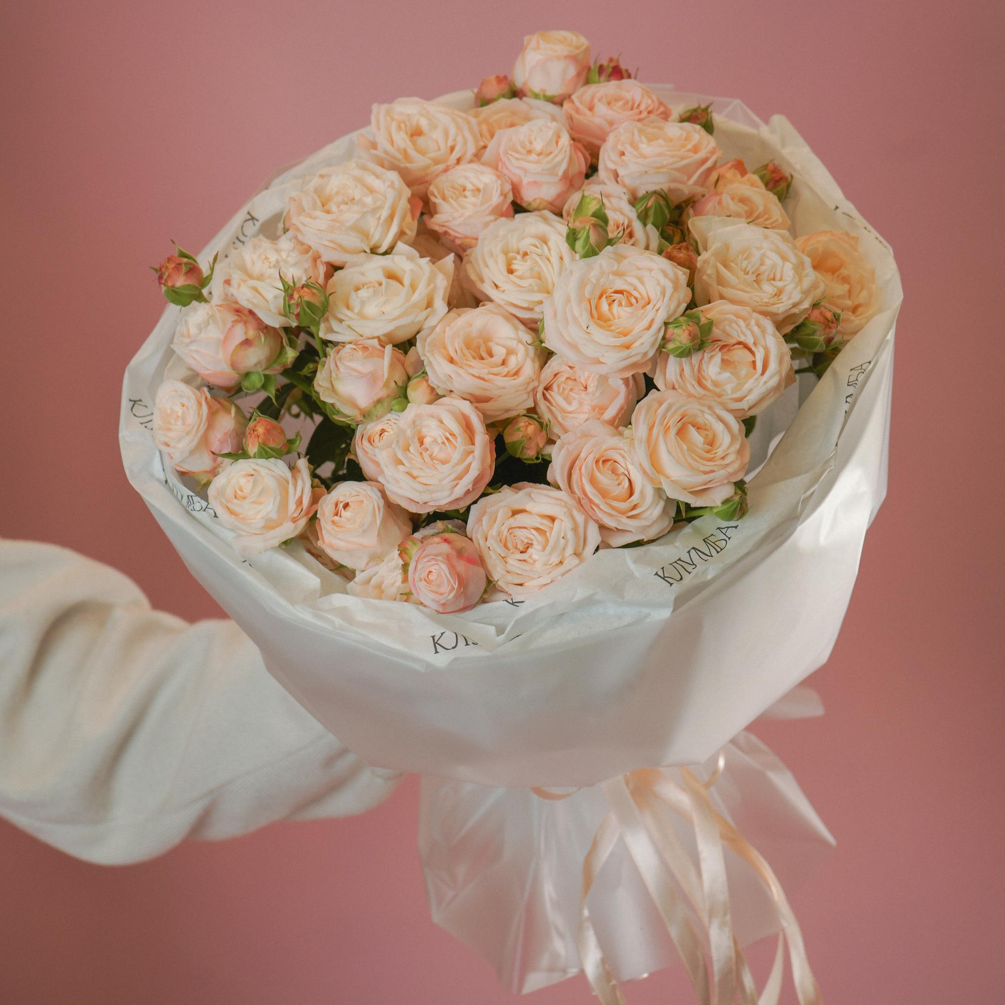 Букет «Кремовый бомбастик»