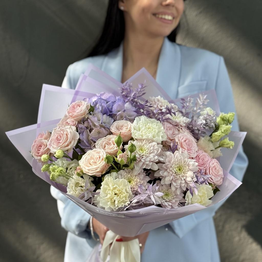 Букет «Лавандовый раф»