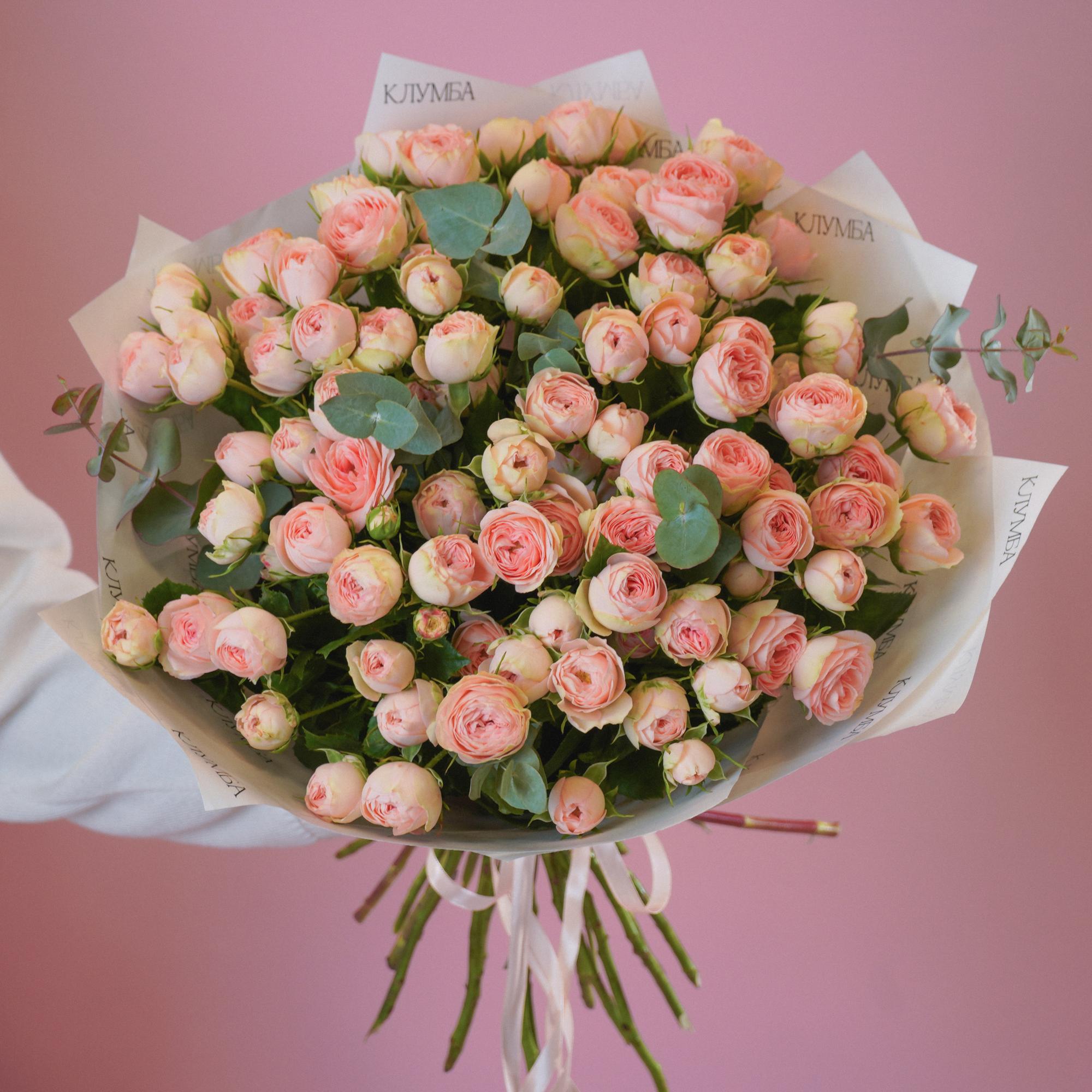 Букет «Кэти с эвкалиптом»