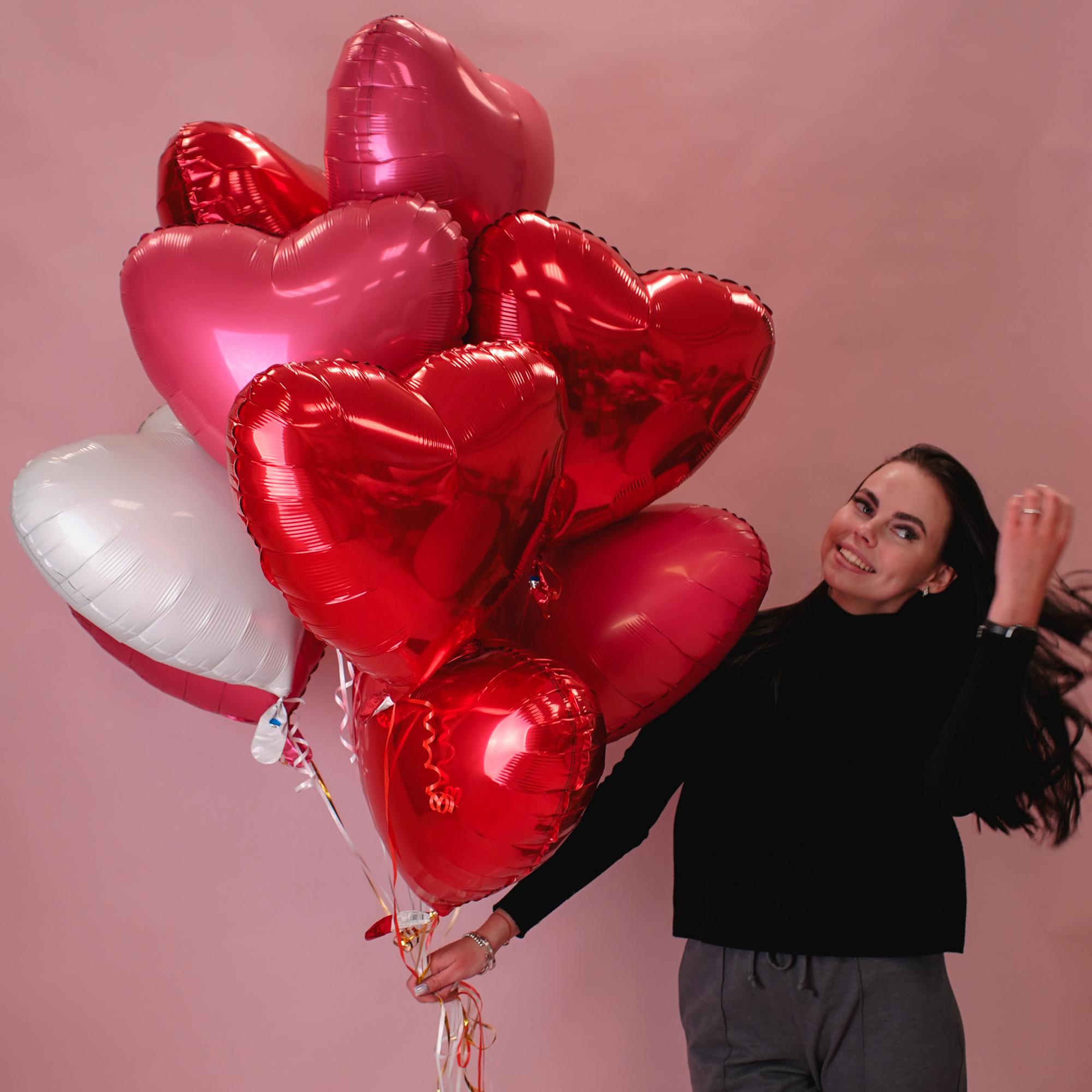 Сердечный сет шаров