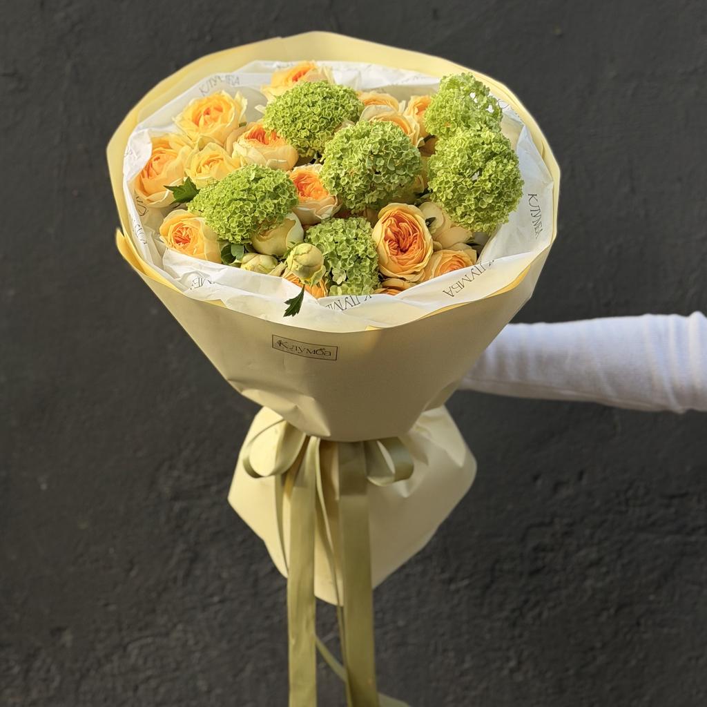 Букет «Лимонный крем»