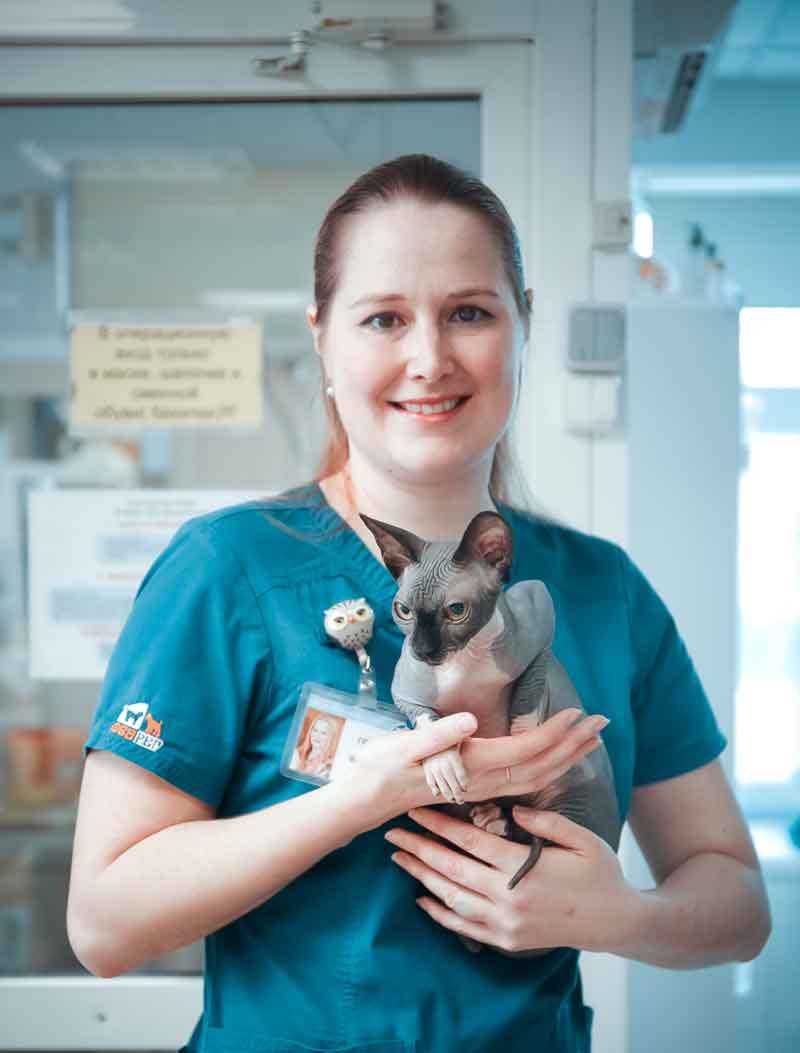 Гришина Лидия Валерьевна, ветеринарный врач, онколог, эндокринолог