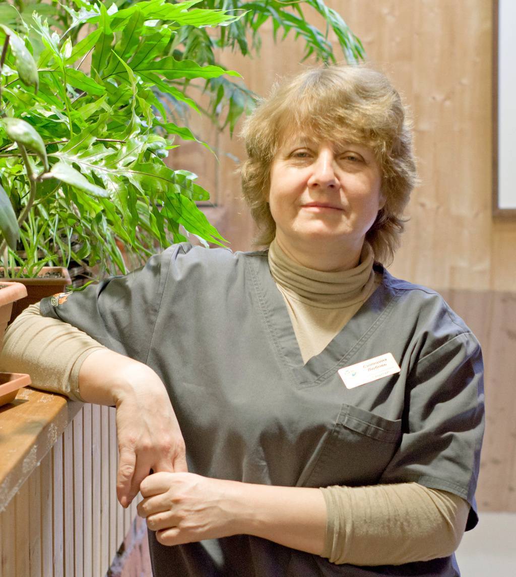 Синицина Любовь, санитар