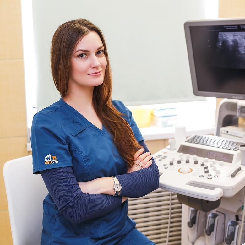 Моргачёва Дарья Вадимовна, ветеринарный врач отделения визуальной диагностики