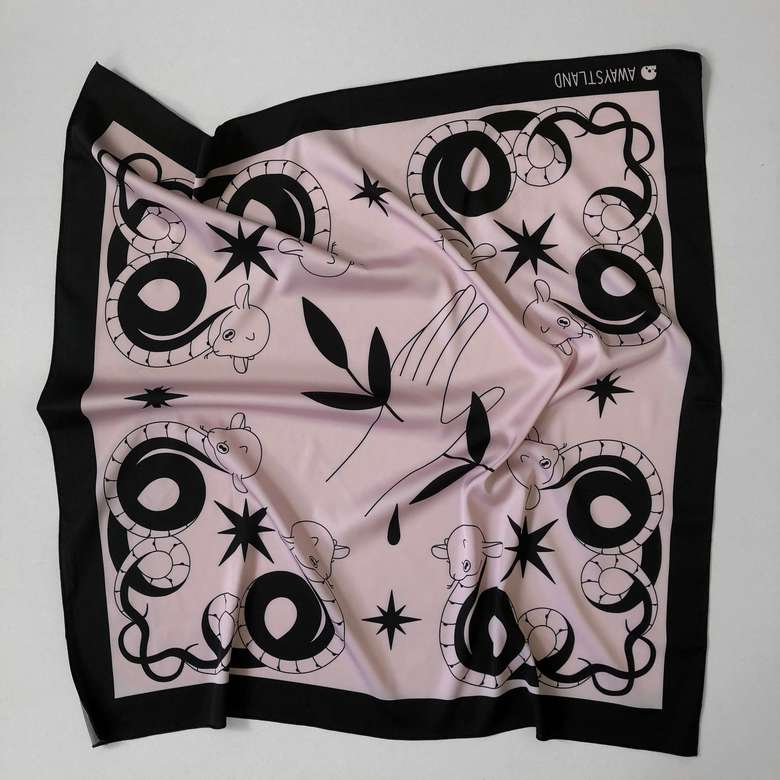Bestiary scarf